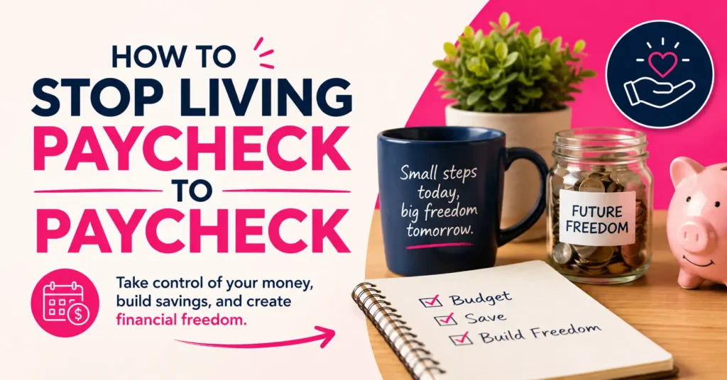 How to Stop Living Paycheck to Paycheck